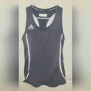 Adidas Climacool Racerback Gray Training Active Tank Top Women's Size Medium